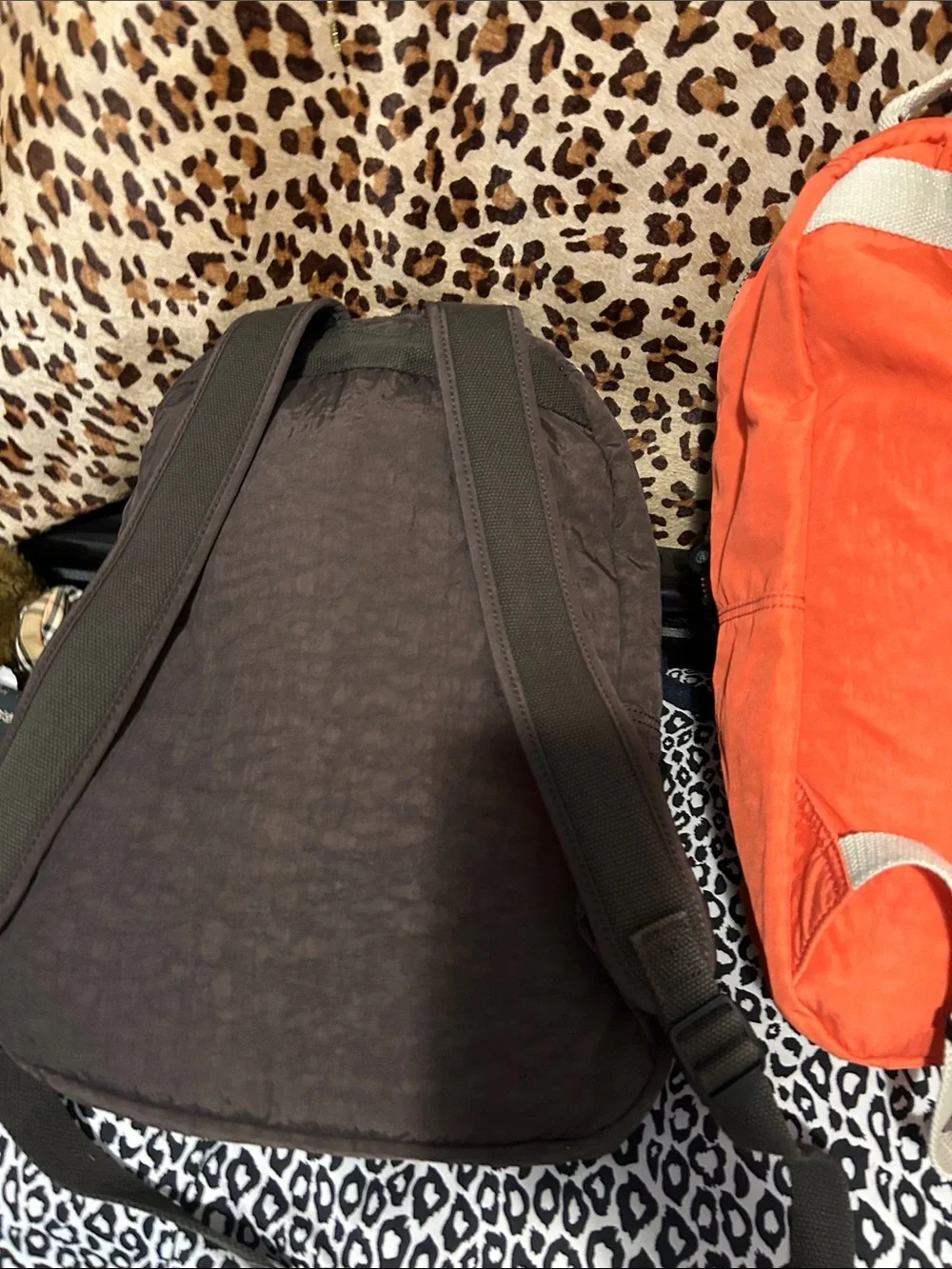 Kipling 2 bundle like new Orange Nylon Backpack - Casual Travel Daypack